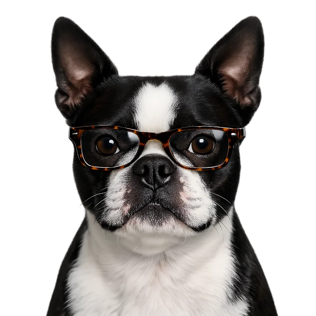Boston Terrier — portrait