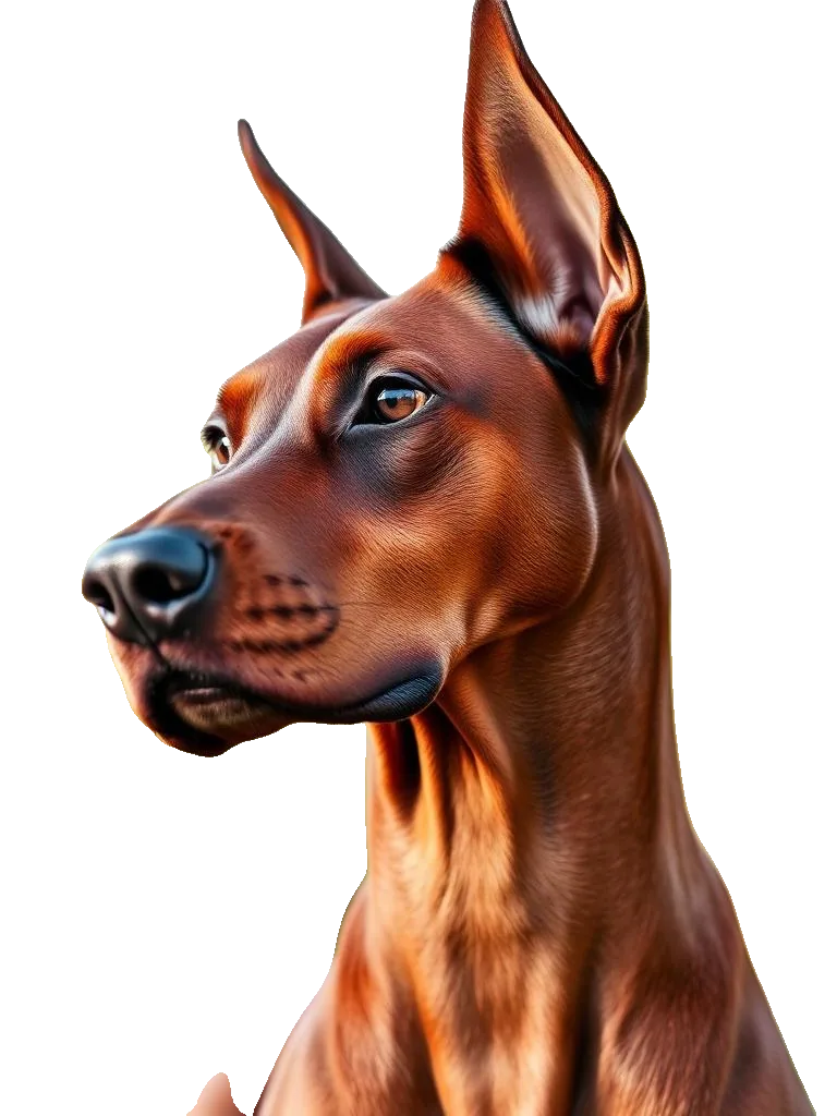 Dobermann — portrait