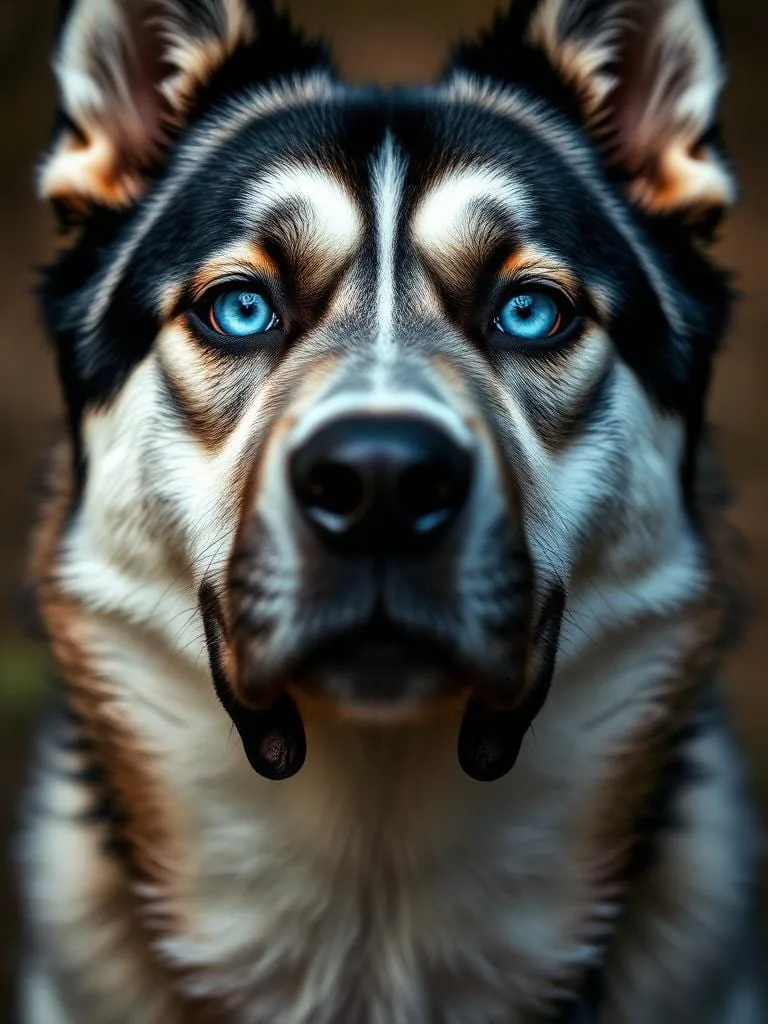 Husky de Sibérie — portrait