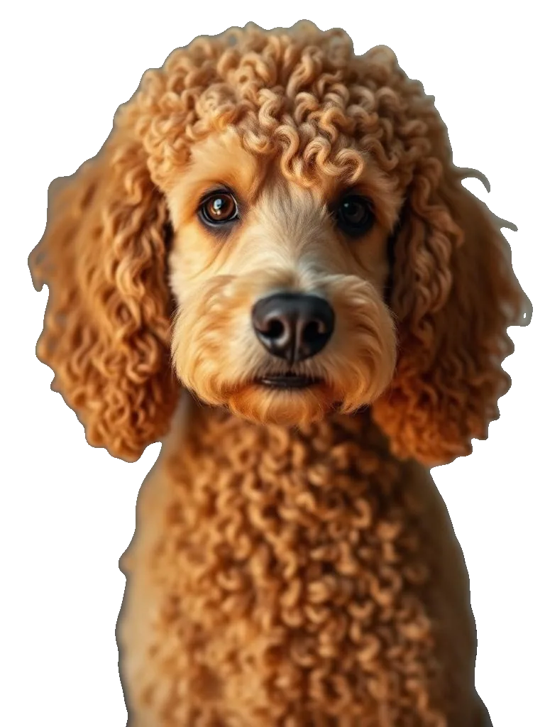 Caniche — portrait